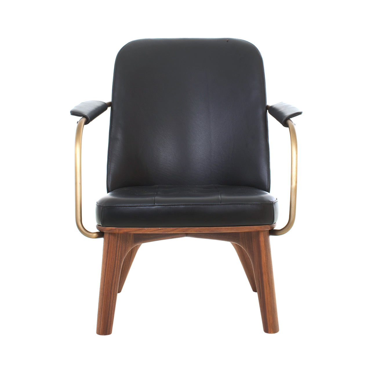 Utility Lounge Chair: Natural Walnut