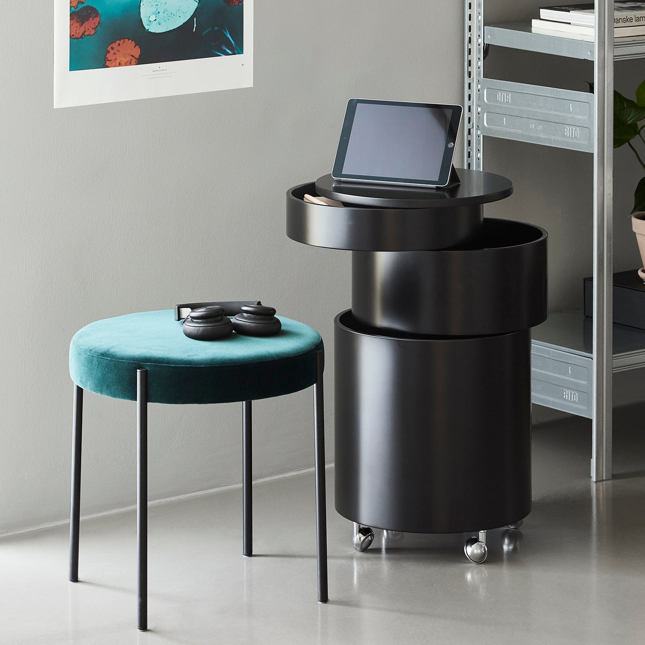 Barboy Rolling Bar Cart