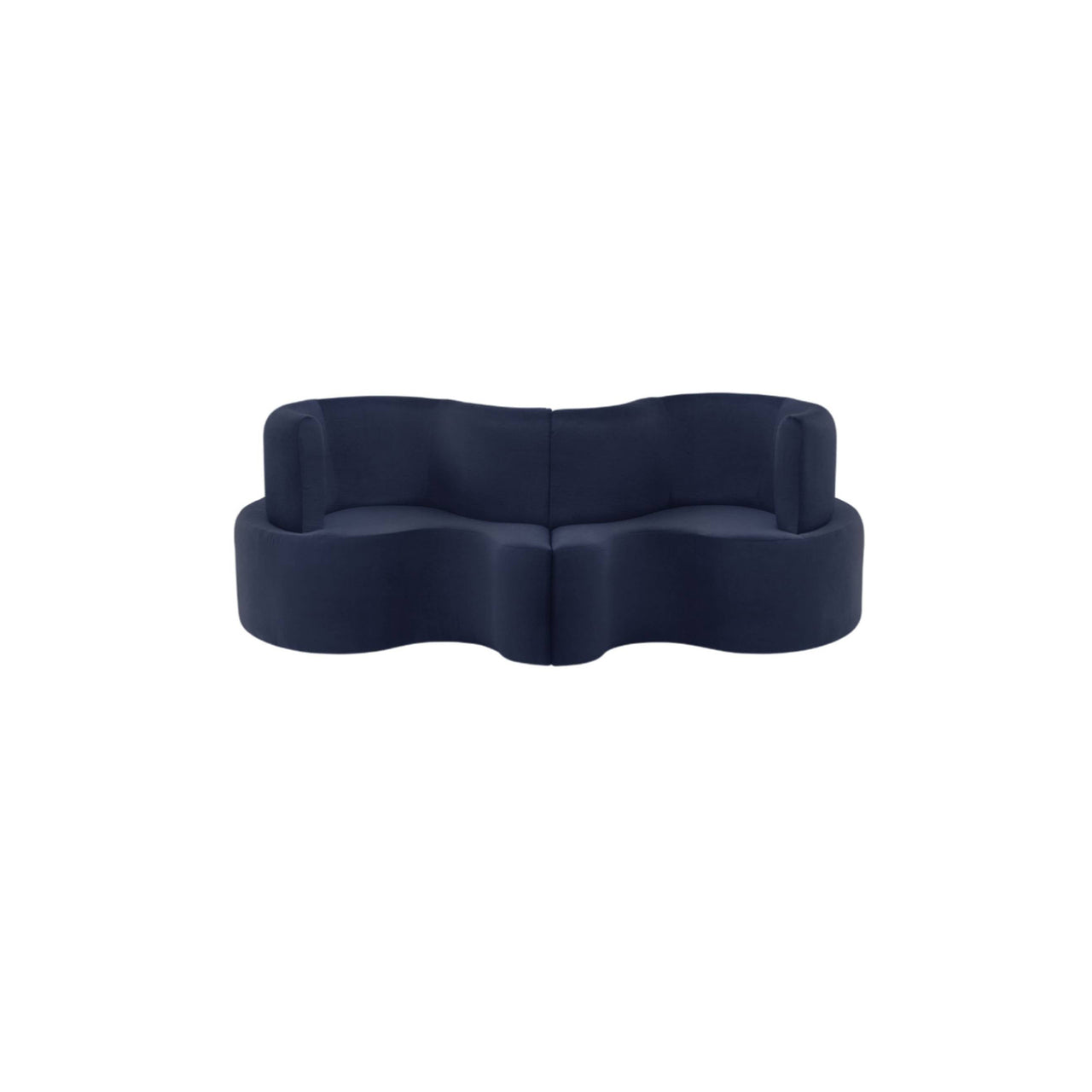 Cloverleaf Sofa: Upholstered + Configuration 1