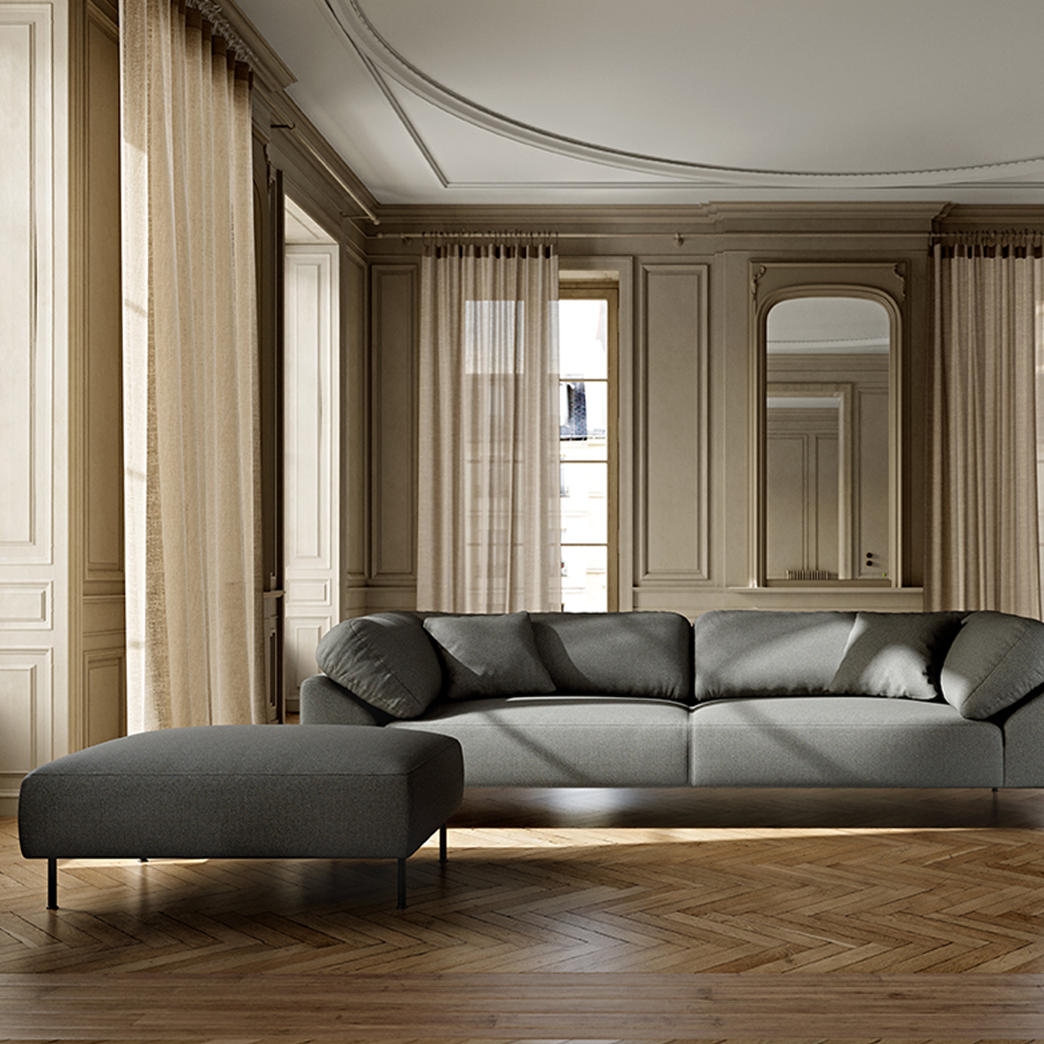 Collar Ottoman