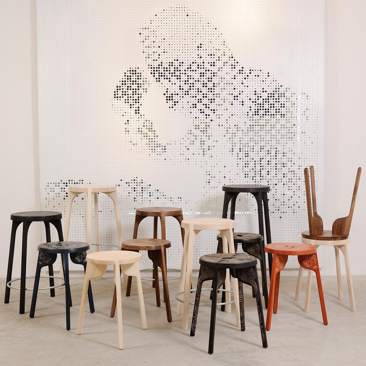 Tattoo Stool: Plain