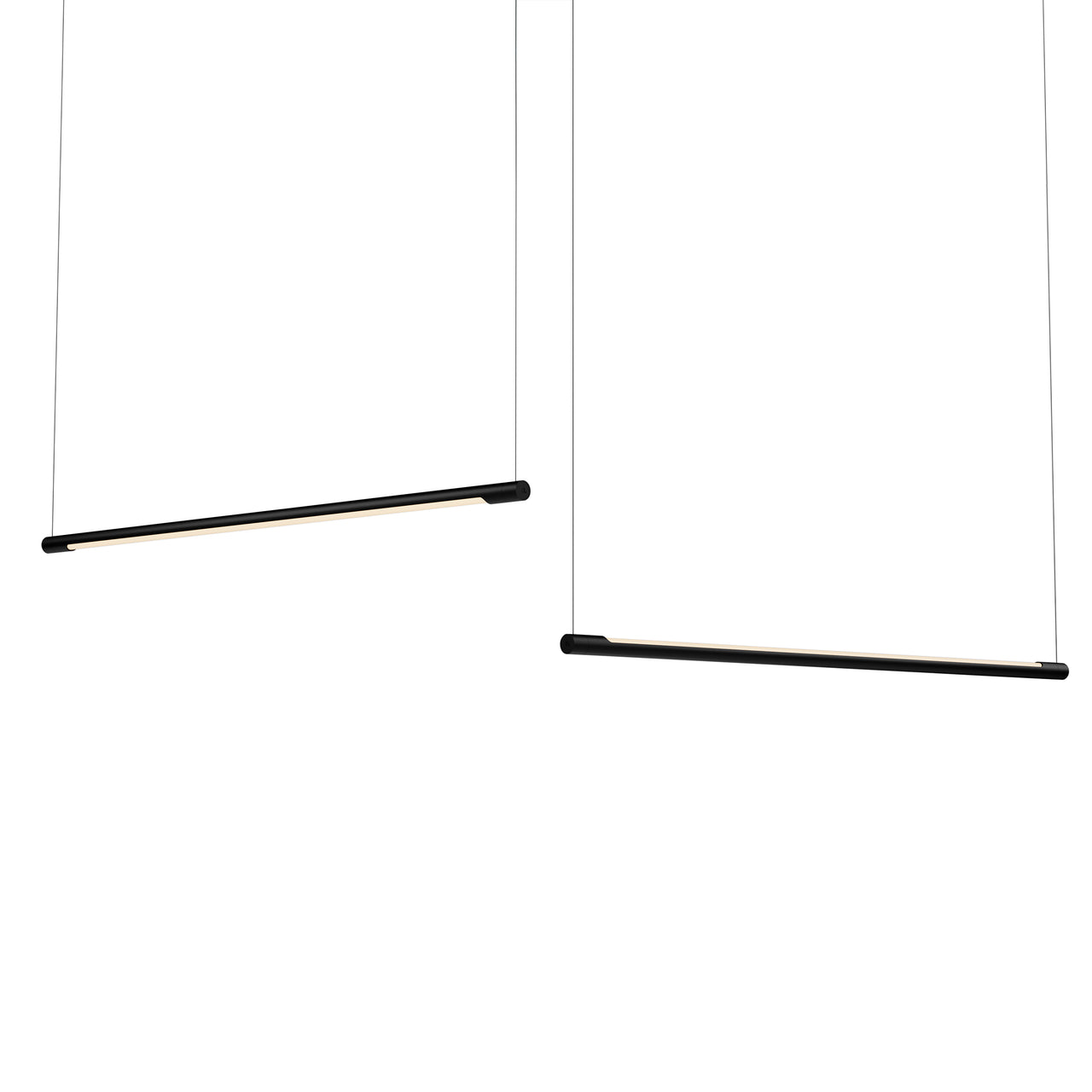 Form. Linear Suspension 6ft: Matte Black