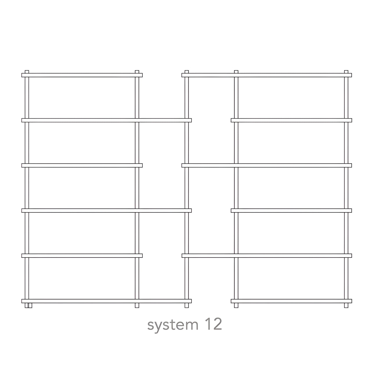 Elevate Shelving System Modular