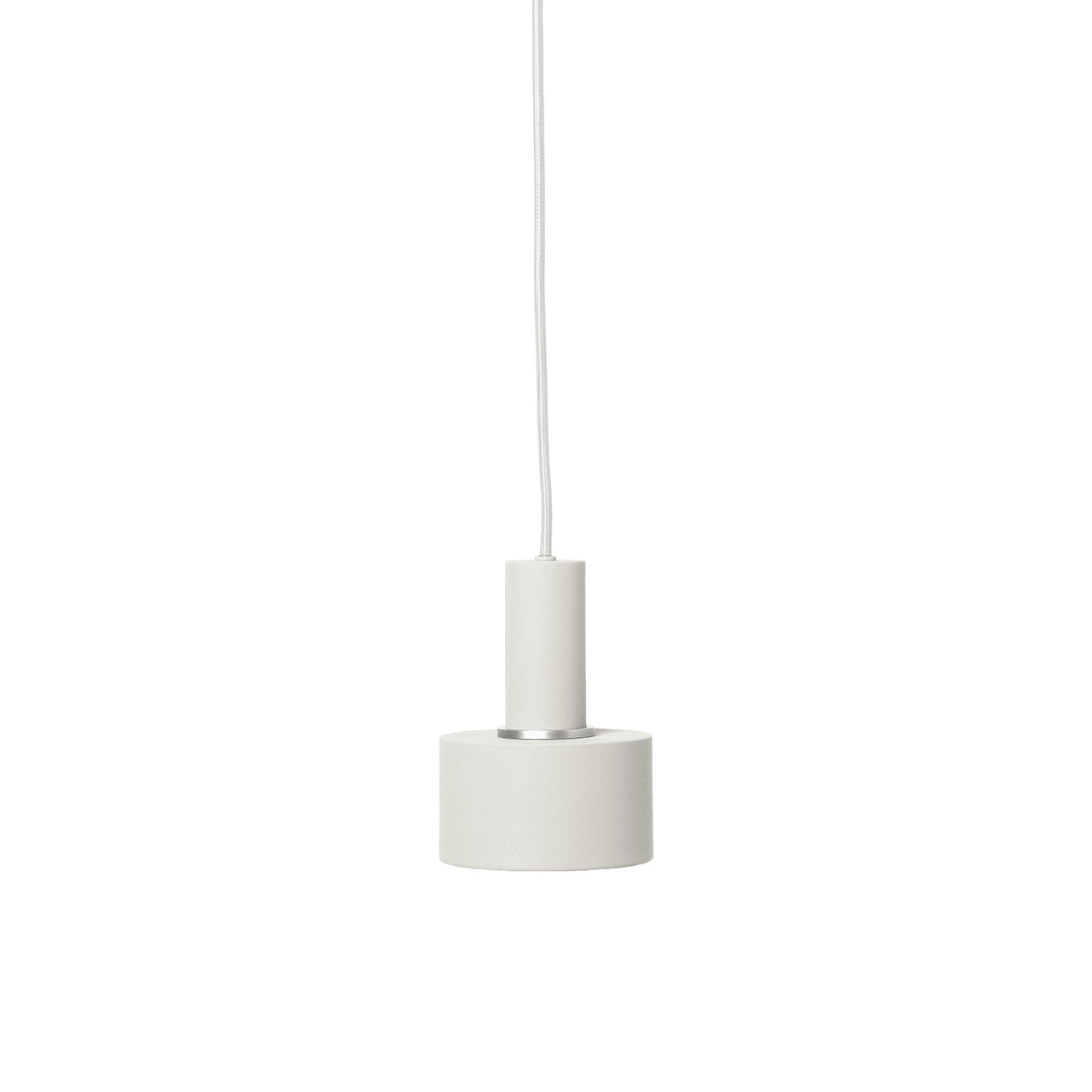 Collect Lighting: White + Low + Disc + Chrome