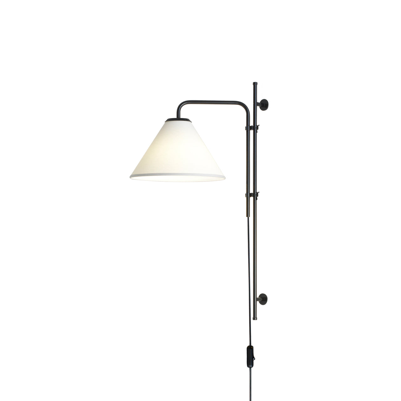 Funiculí A Fabric Wall Light: White