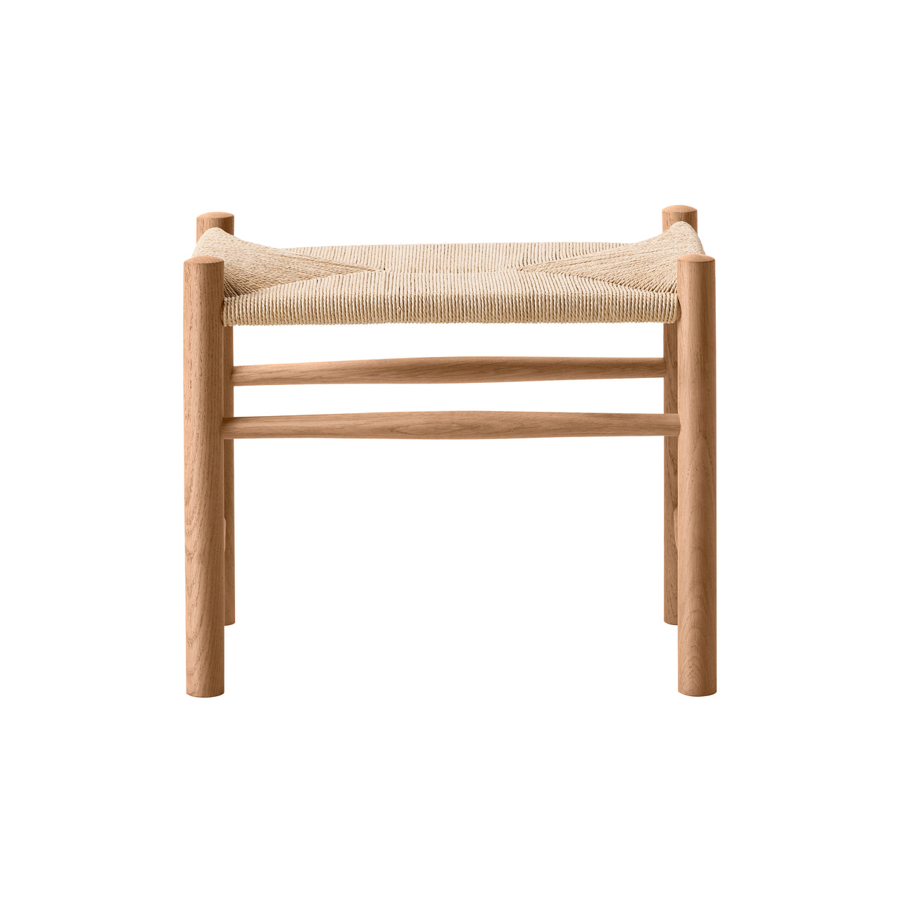 Wegner J16 Stool: Natural + Oiled Oak