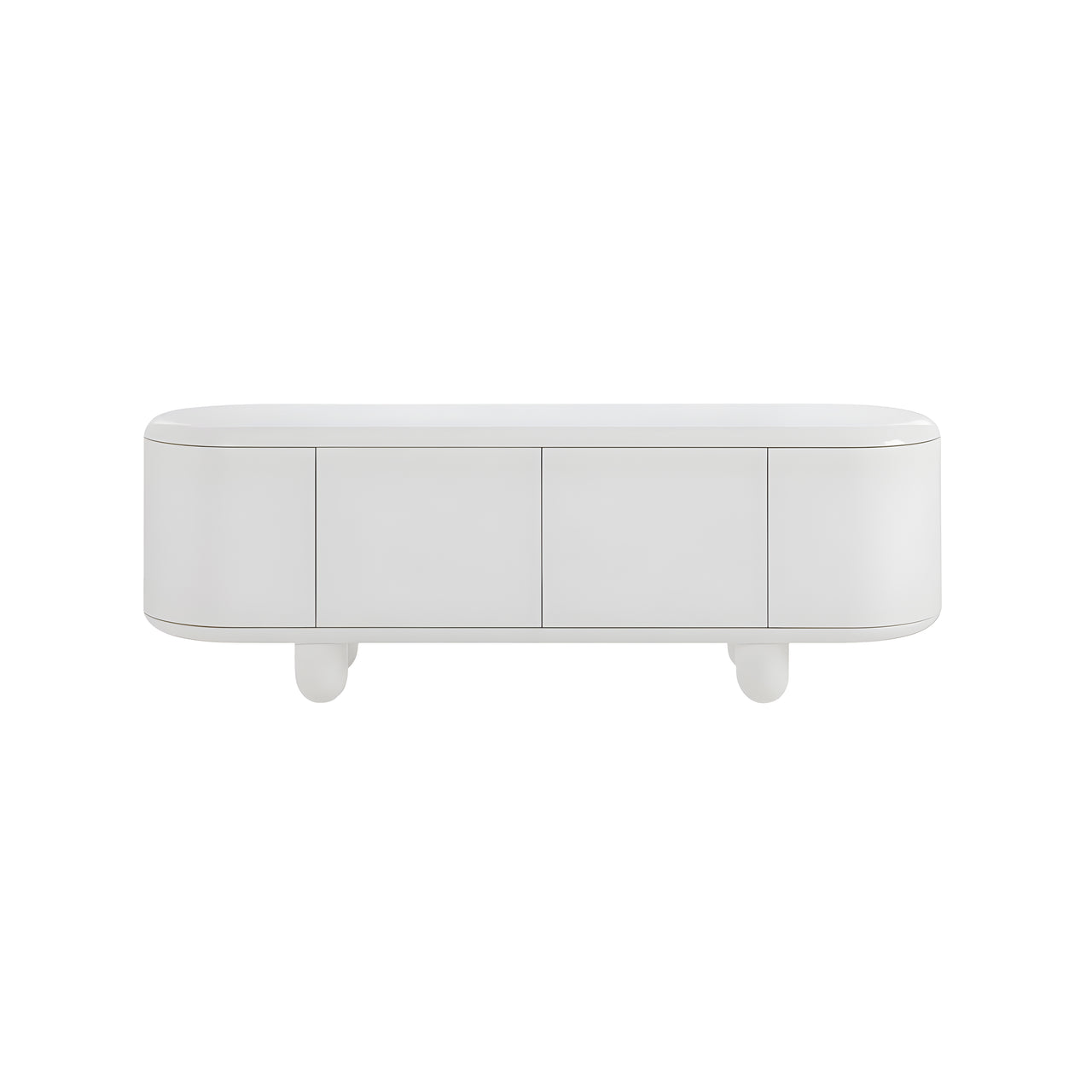 Explorer Cabinet: Small + Small - 72.4 + White + Blue