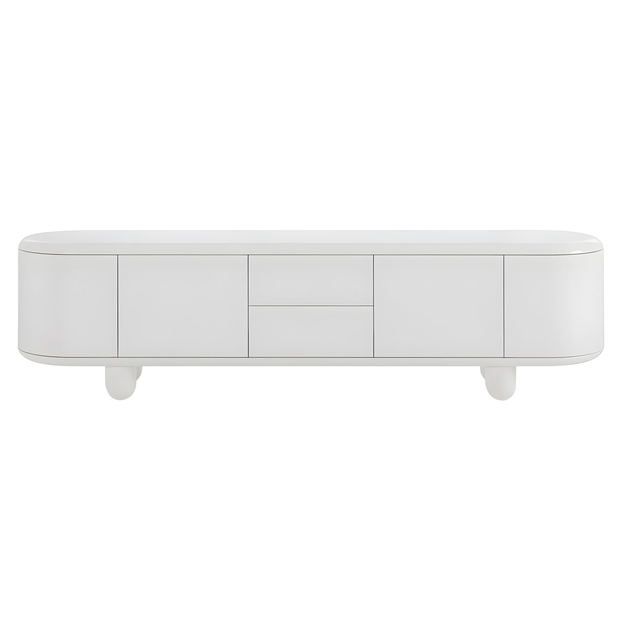 Explorer Cabinet: Small + Large - 92.1 + White + Blue
