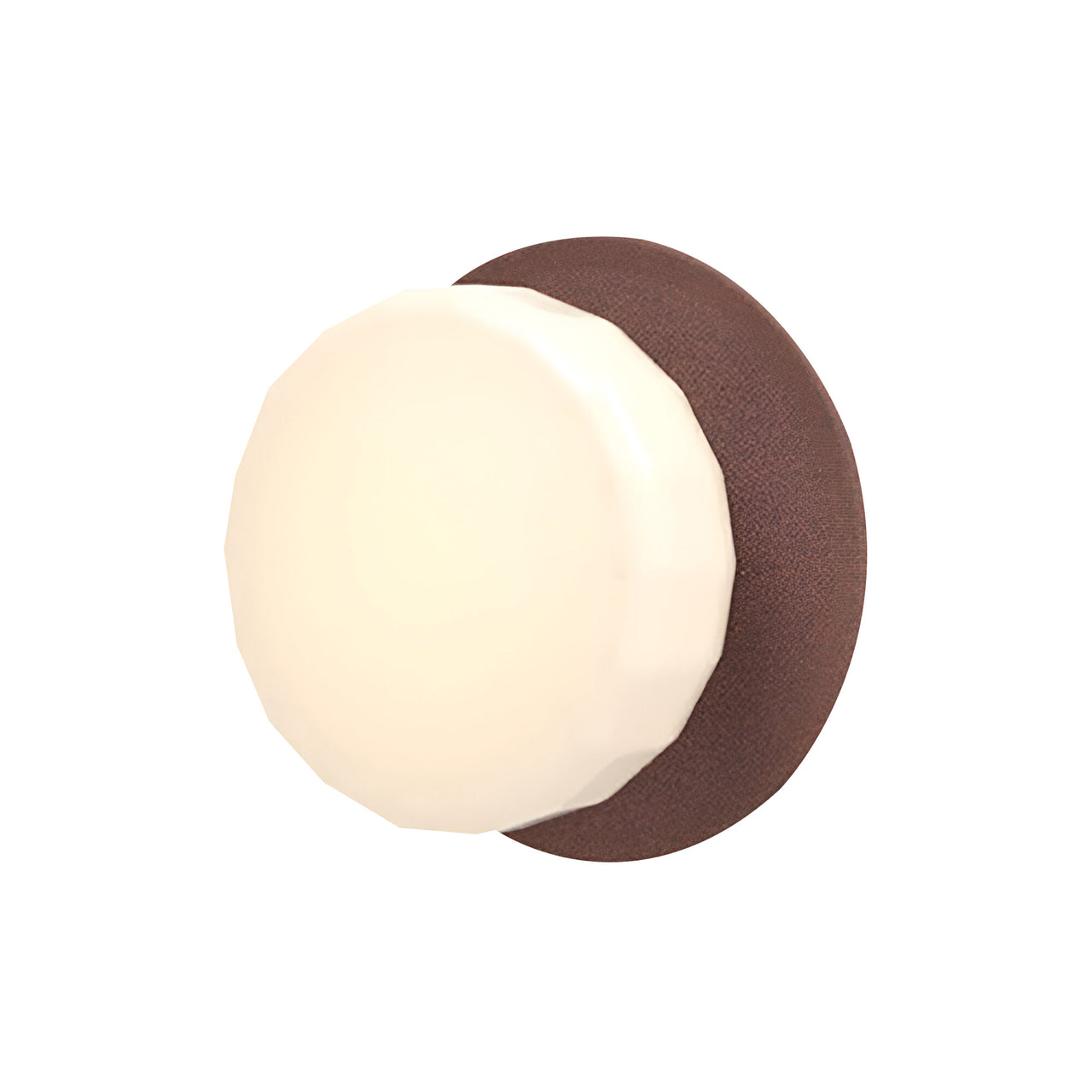Pastille Wall Lamp: Disc + Faceted + Breccia