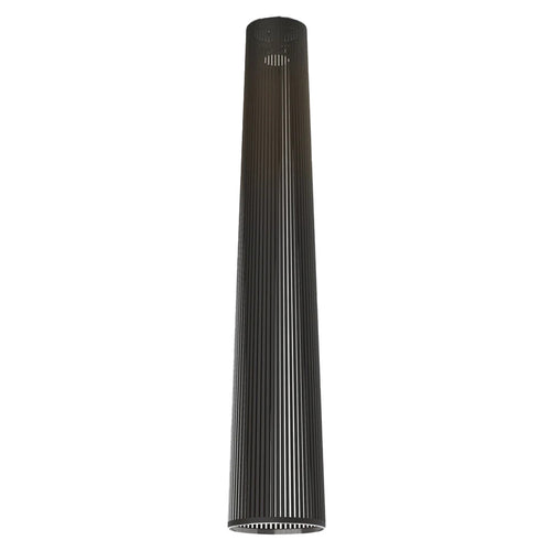 Solis Flush Lamp: High + Black