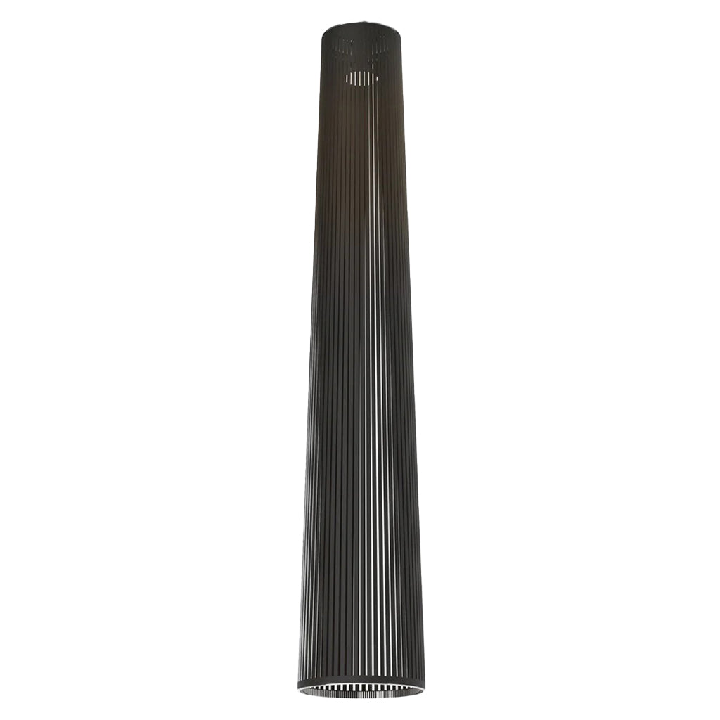 Solis Flush Lamp: High + Black