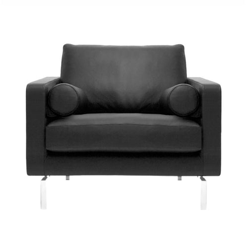 Lite Armchair: Armchair - Chrome