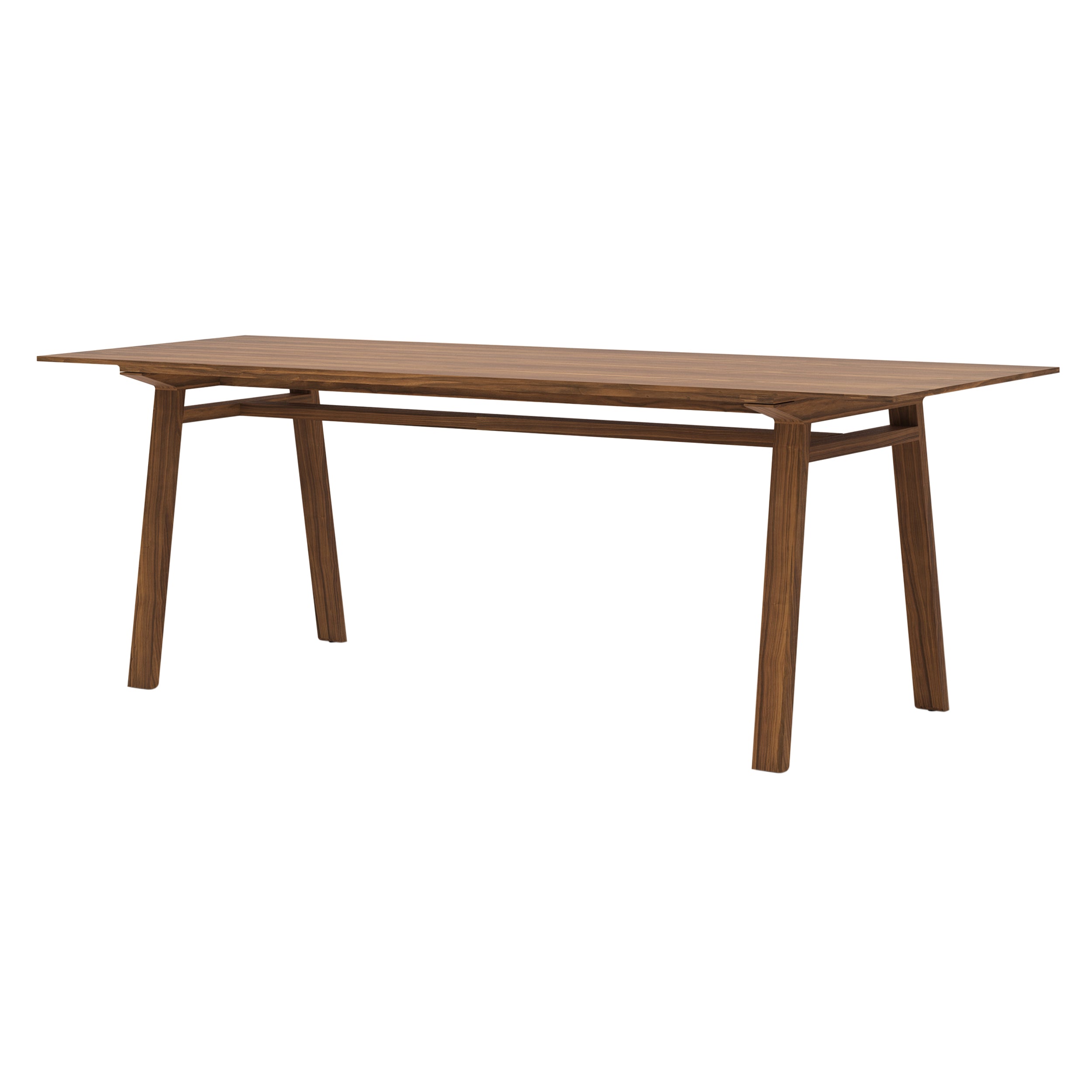 Mitis High Table: Large + Walnut Stained Walnut + Walnut Stained Walnut
