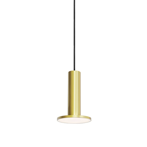 Cielo Plus Pendant: Anodized Brass + Black