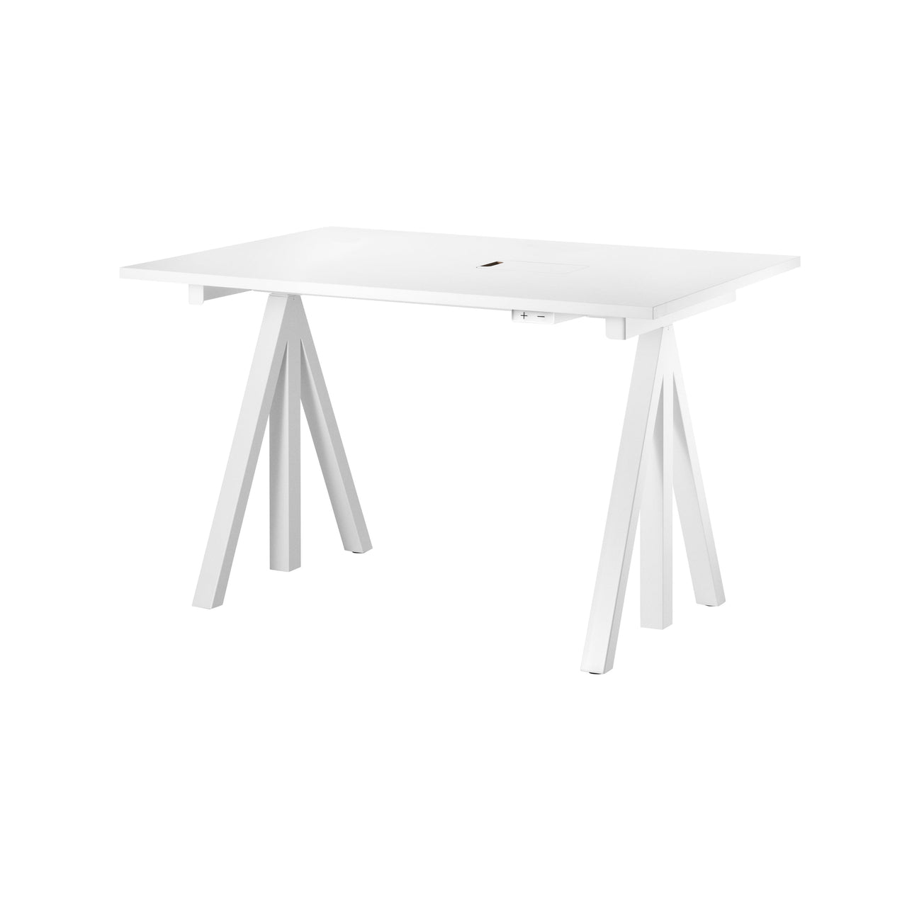 String Works: Height Adjustable Work Desk + Small - 47.2