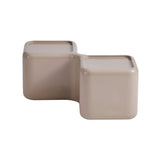 Rectangular High Module Coffee Table: Brown