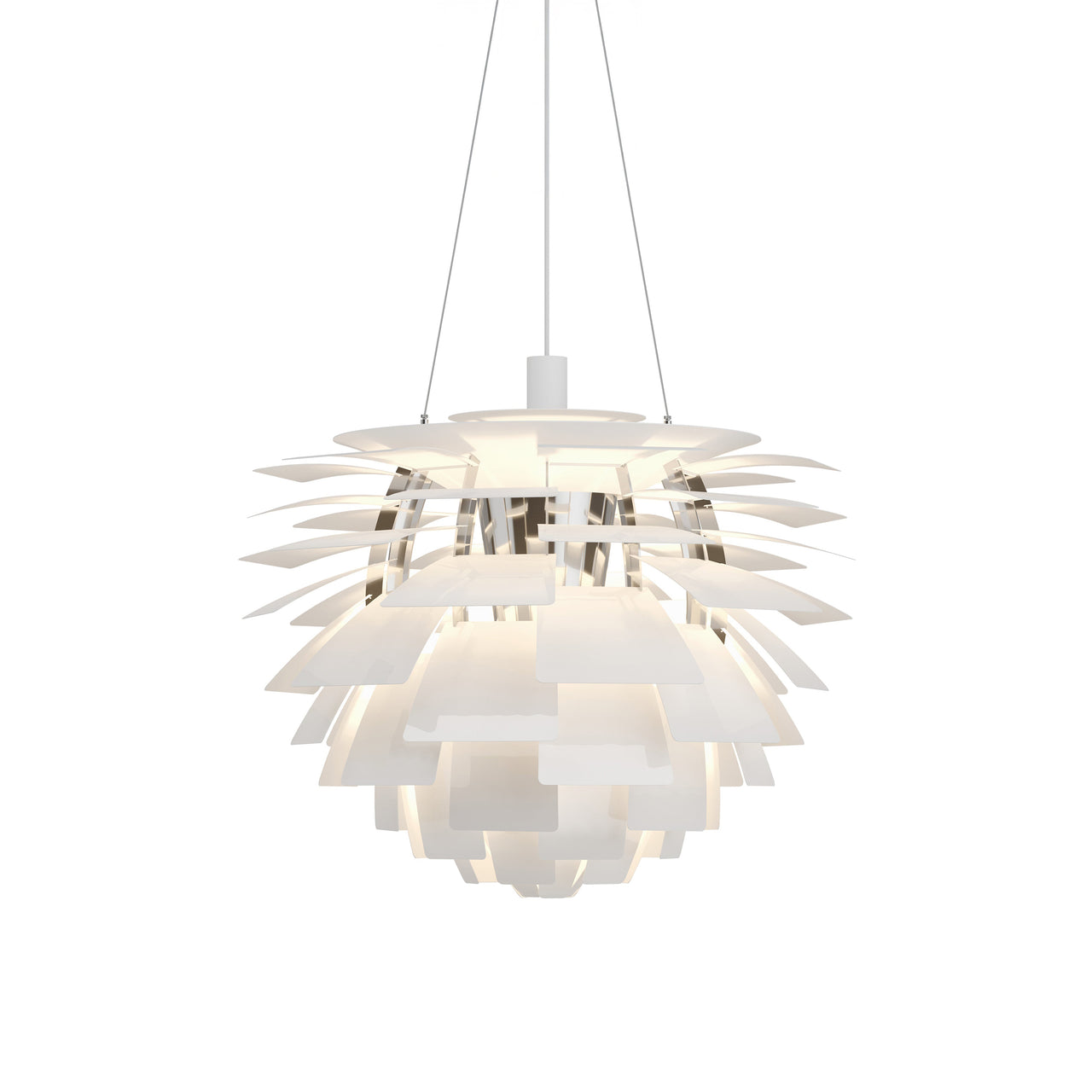 PH Artichoke Pendant: Large + White