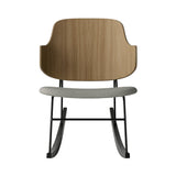 The Penguin Rocking Chair: Upholstered + Natural Oak +  Re-wool 0218