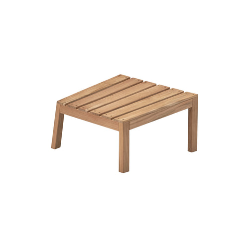 Between Lines Deck Stool: Outdoor