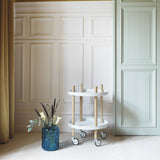 Block Table Cart: Round