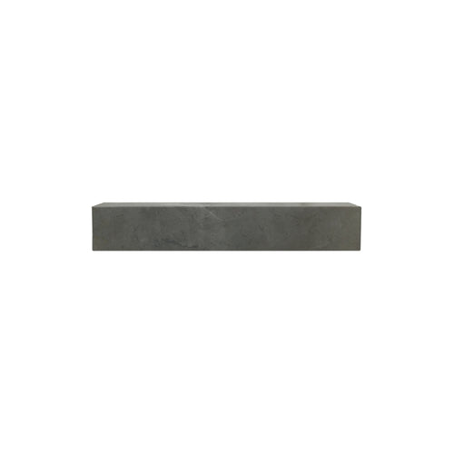 Plinth Shelf: Grey Kendzo Marble