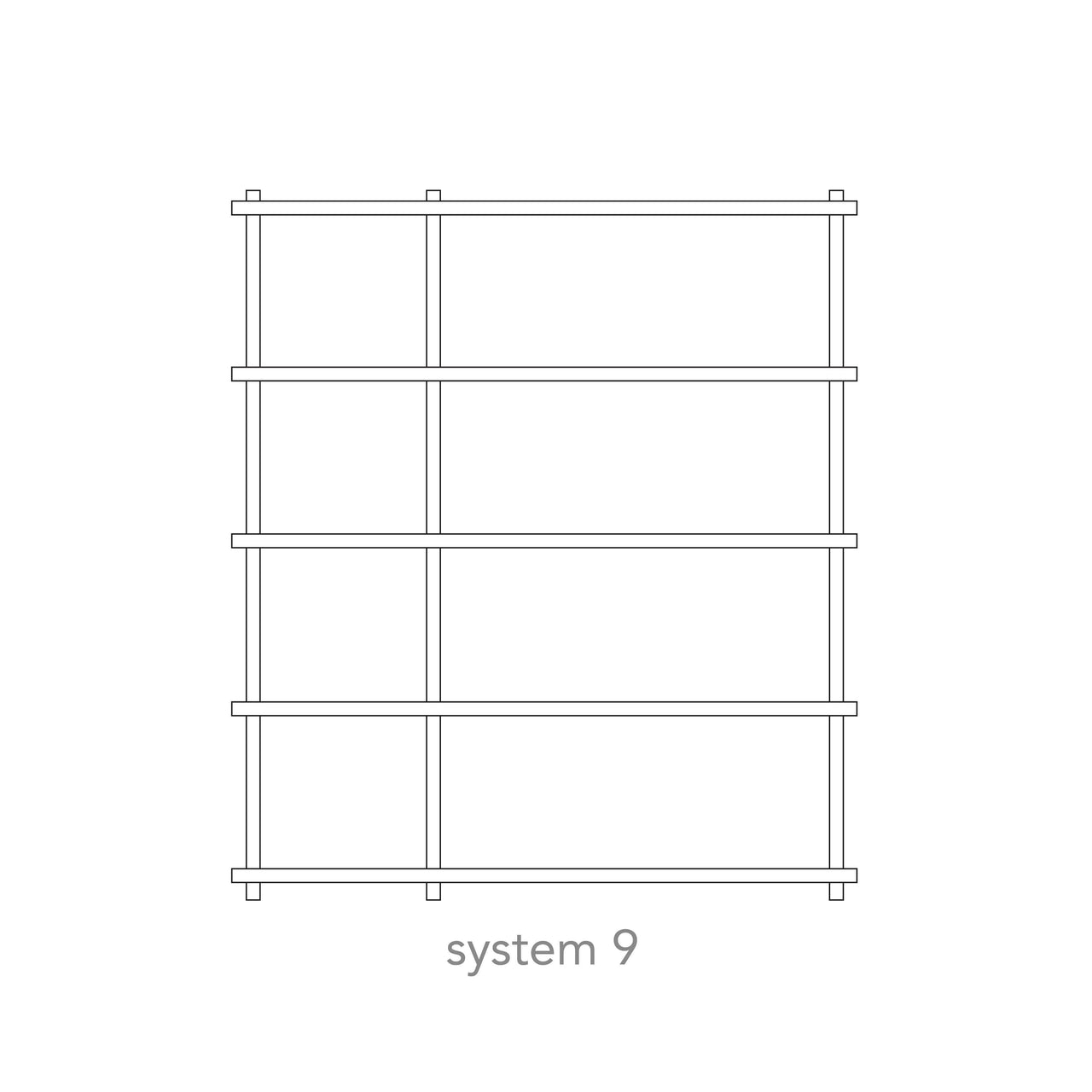 Elevate Shelving System Modular