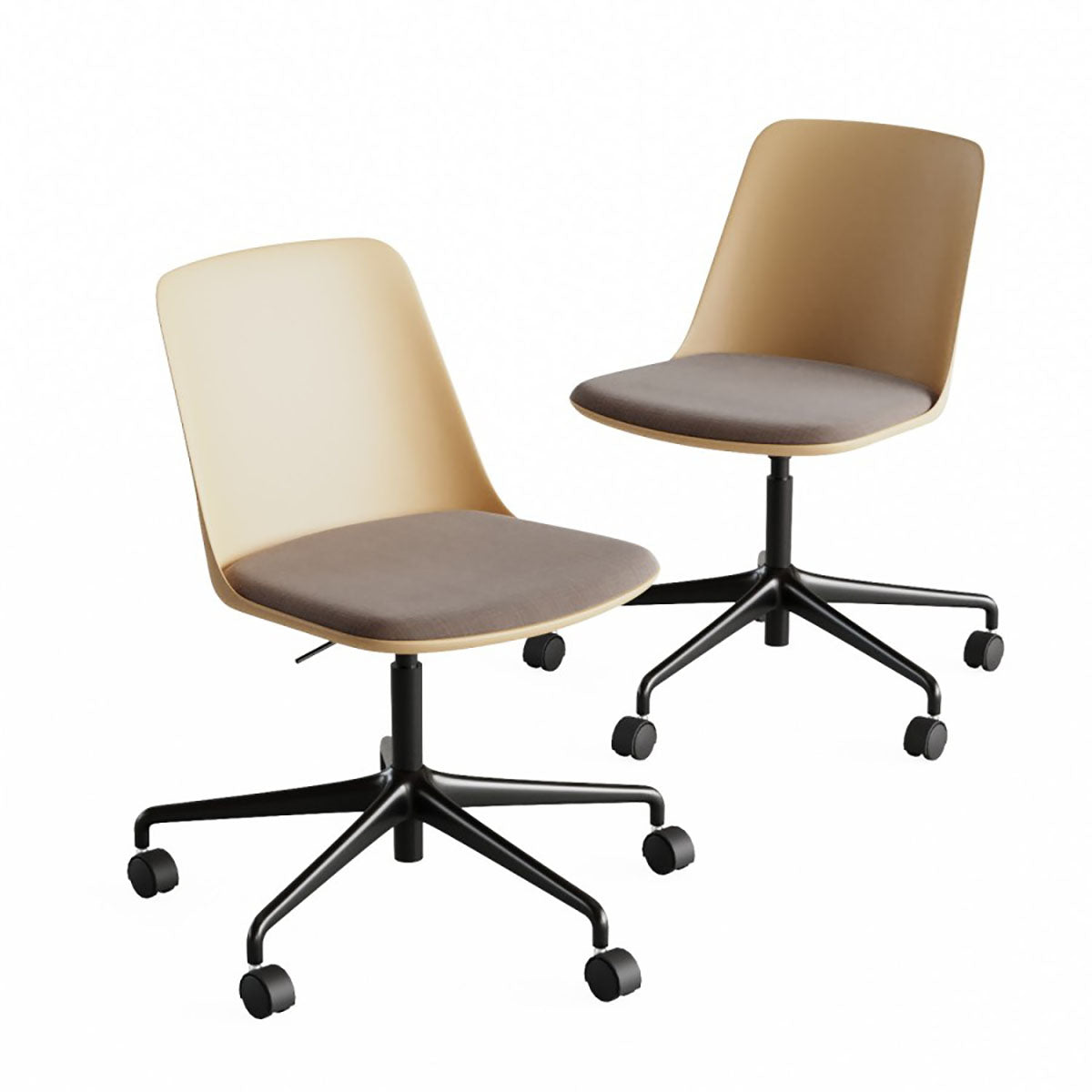 Rely Chair HW29: Sand Beige + Black
