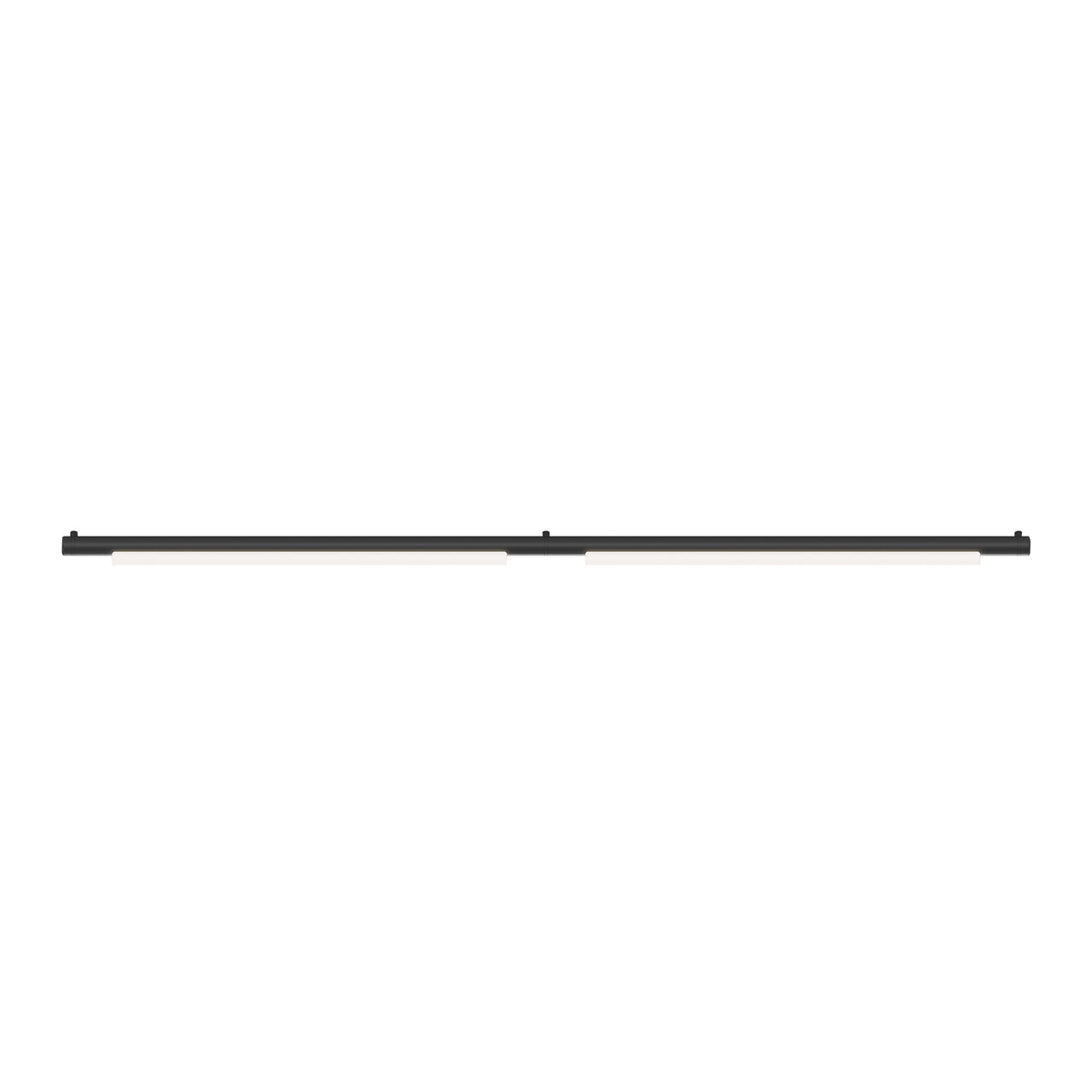 Pipeline 125.2 Linear Ceiling/Wall Light: Black