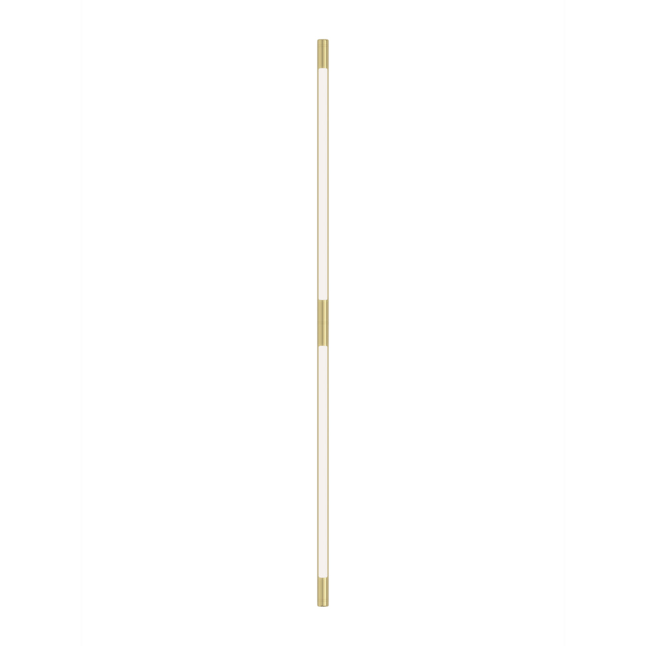 Pipeline 125.2 Linear Ceiling/Wall Light: Brass