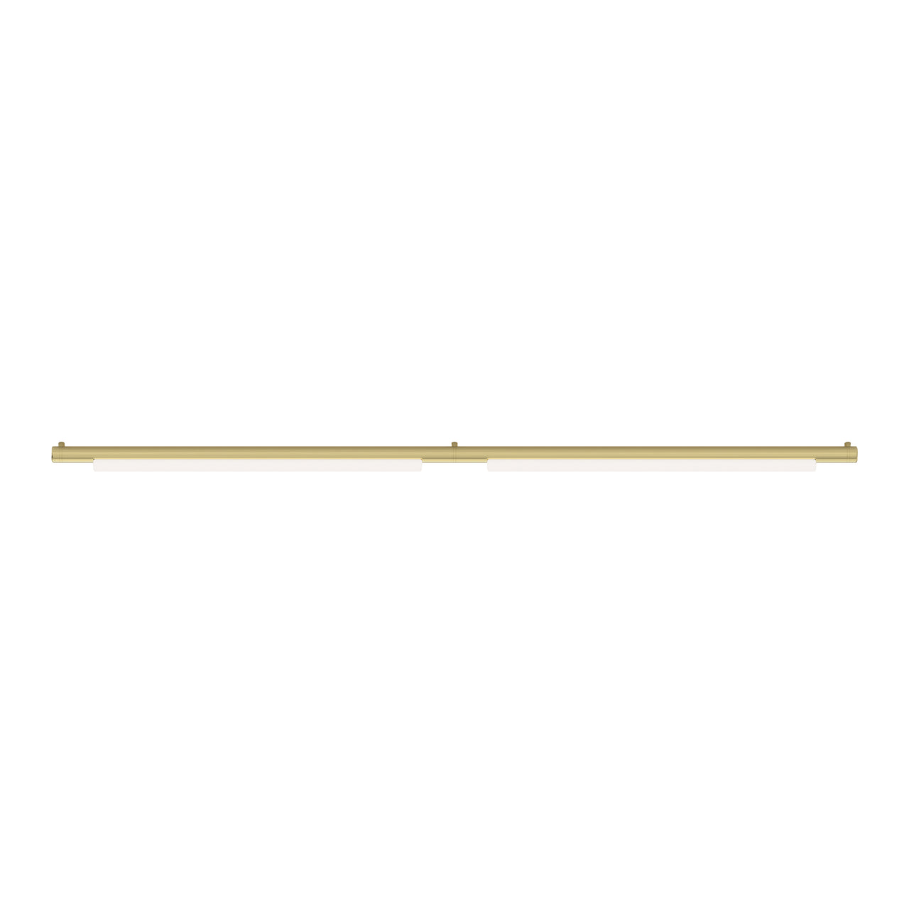 Pipeline 125.2 Linear Ceiling/Wall Light: Brass