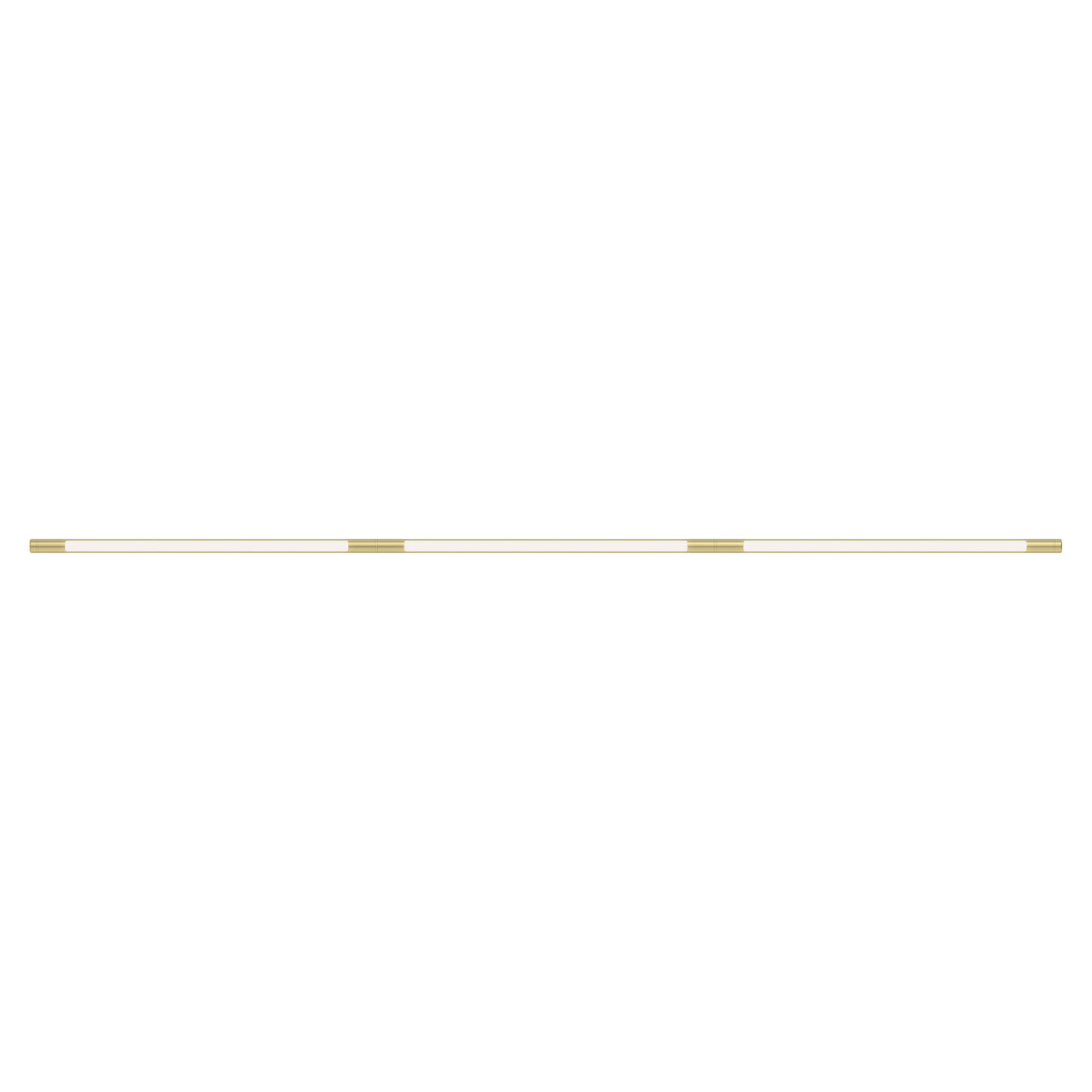 Pipeline 125.3 Linear Ceiling/Wall Light: Brass