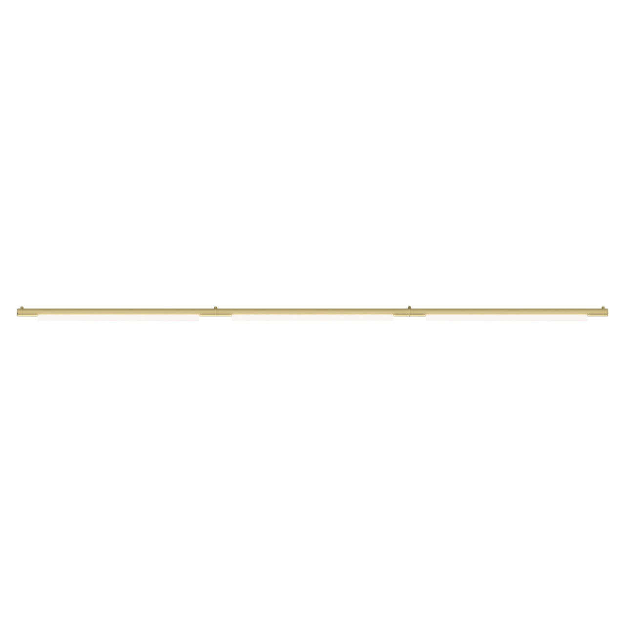 Pipeline 125.3 Linear Ceiling/Wall Light: Brass