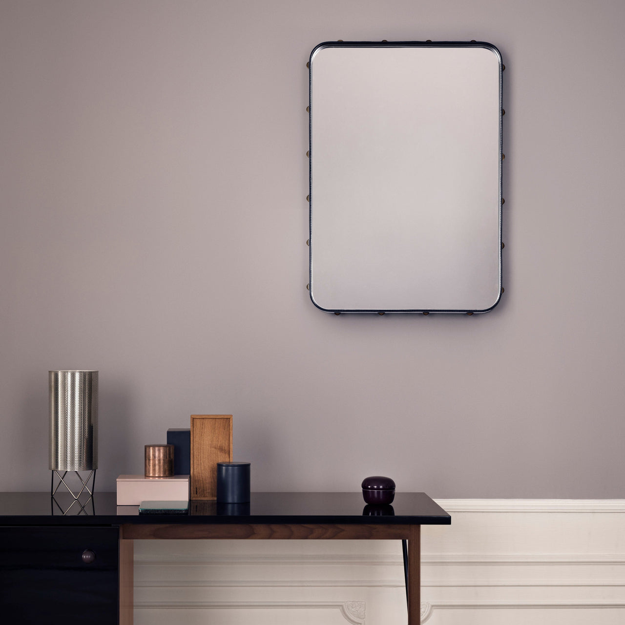 Adnet Rectangular Wall Mirror