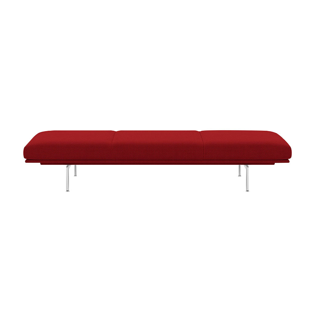 Outline Daybed: Polished Aluminum