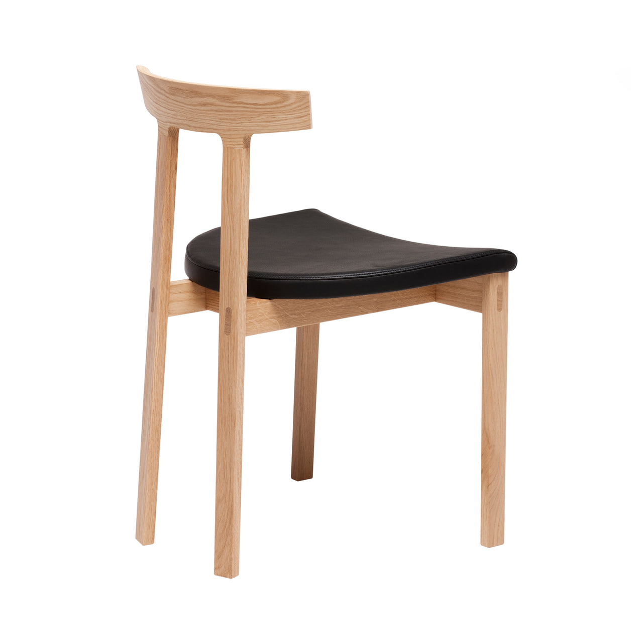 Torii Chair: Upholstered + Oak + House Leather 7150