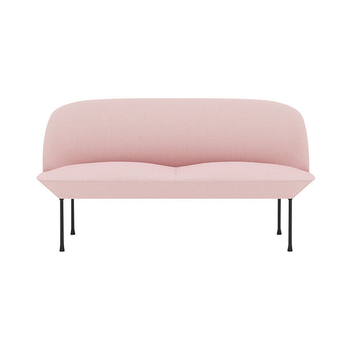 Oslo 2-Seater Sofa: Black