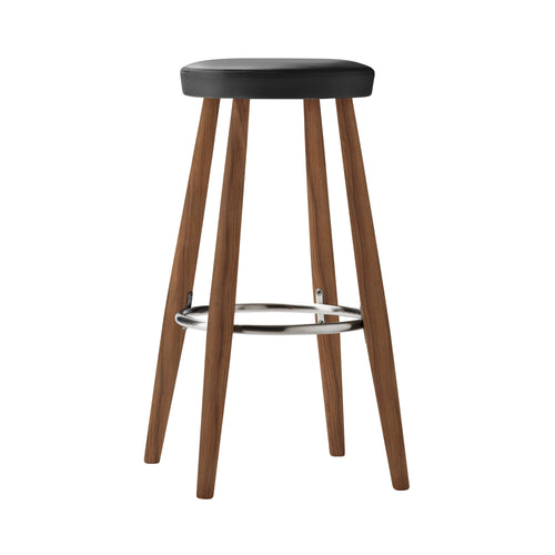 CH56 Bar + CH58 Counter Stool: Bar + Oiled Walnut