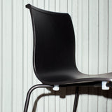 Serif Stacking Chair: Tube Legs