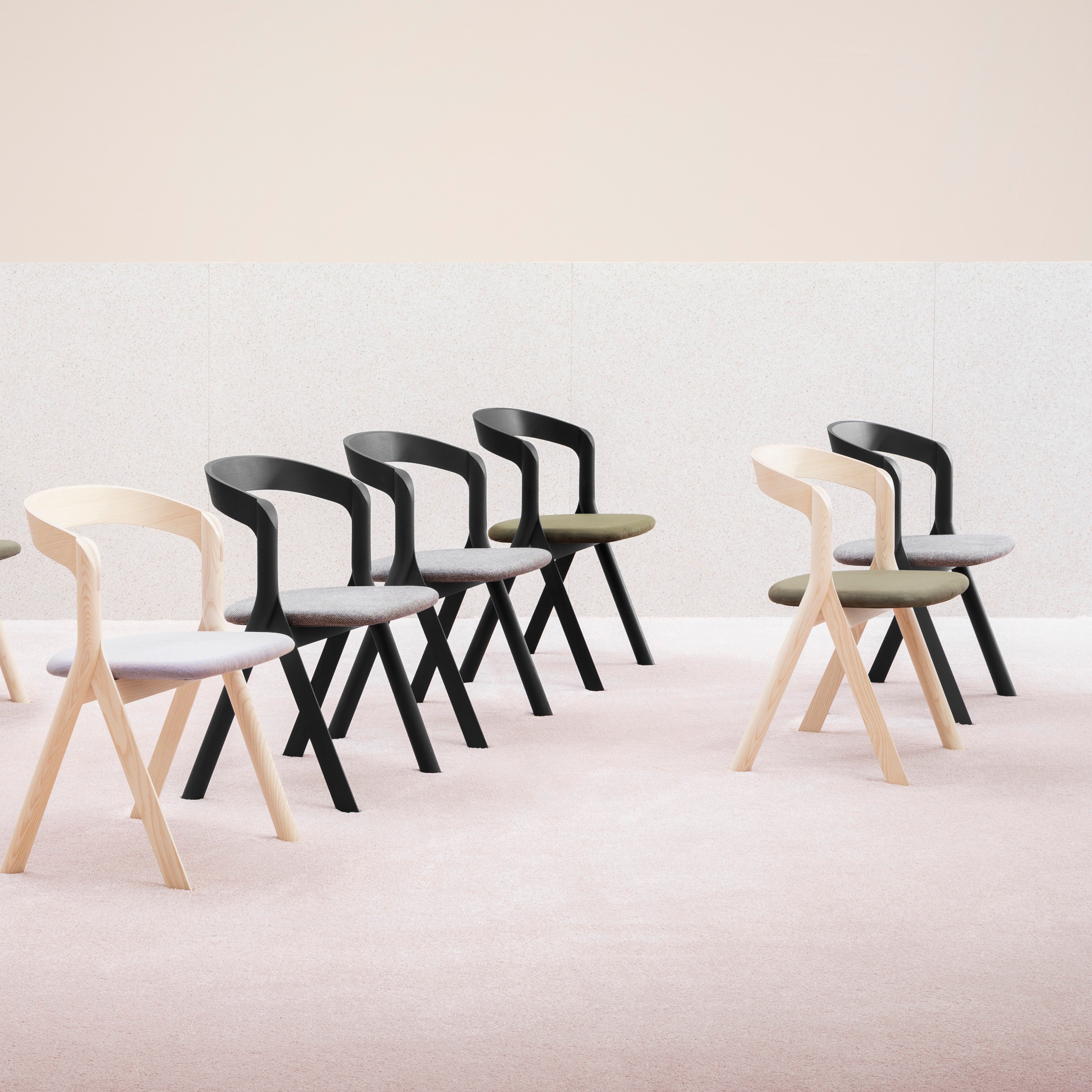 Diverge Stacking Chair