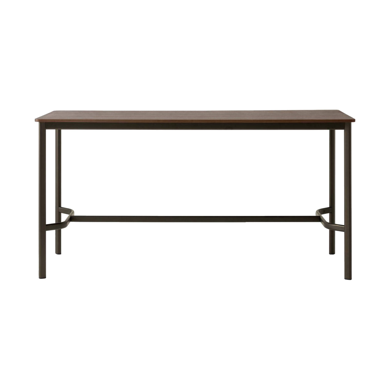 Drip Table: HW61-HW64 + HW111-HW114 + HW62 + Walnut Veneer + Bronze