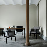 E005 Embrace Armchair: Black Edging Strip