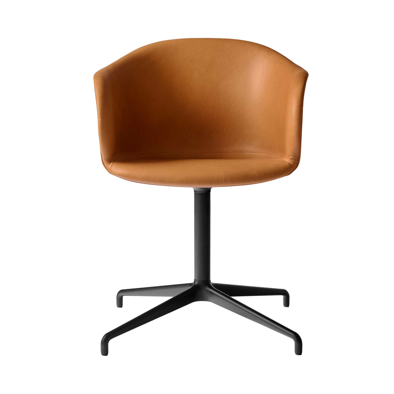 Elefy Chair JH33: Swivel Base + Black