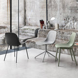Fiber Side Chair: Tube Base + Recycled Shell + Quick Ship