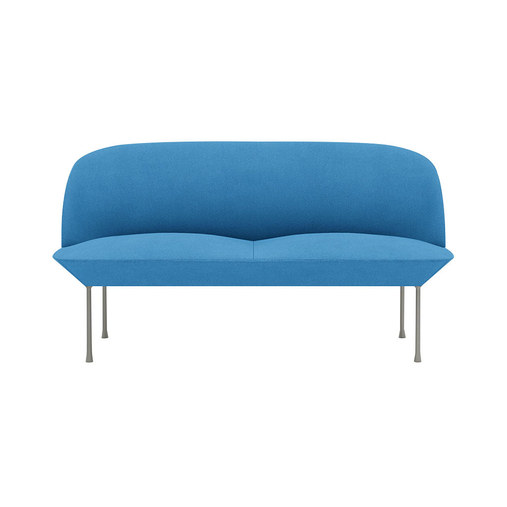 Oslo 2-Seater Sofa: Grey