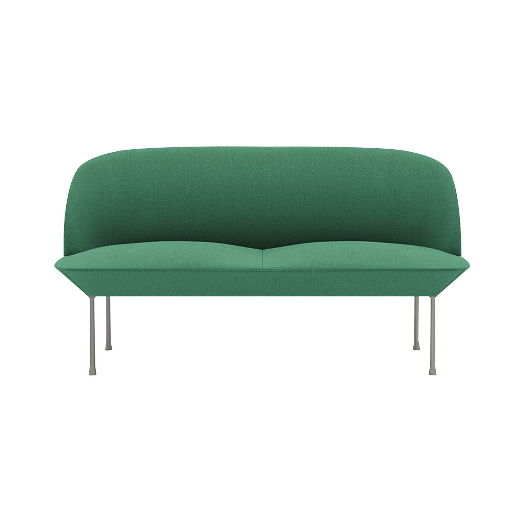 Oslo 2-Seater Sofa: Grey