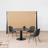 Beetle Dining Chair: Conic Base + Full Upholstery
