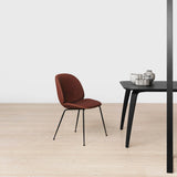 Beetle Dining Chair: Conic Base + Full Upholstery