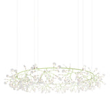 Heracleum The Big O Suspension Lamp: Green