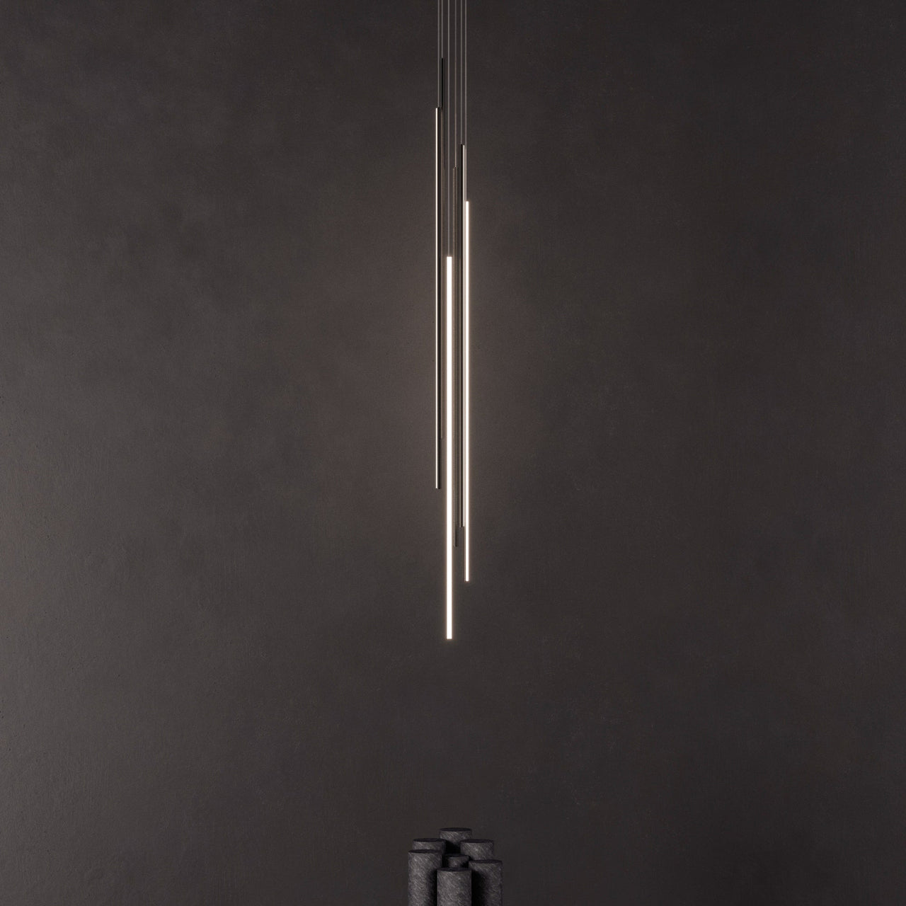 Thin Vertical Suspension Light: Medium