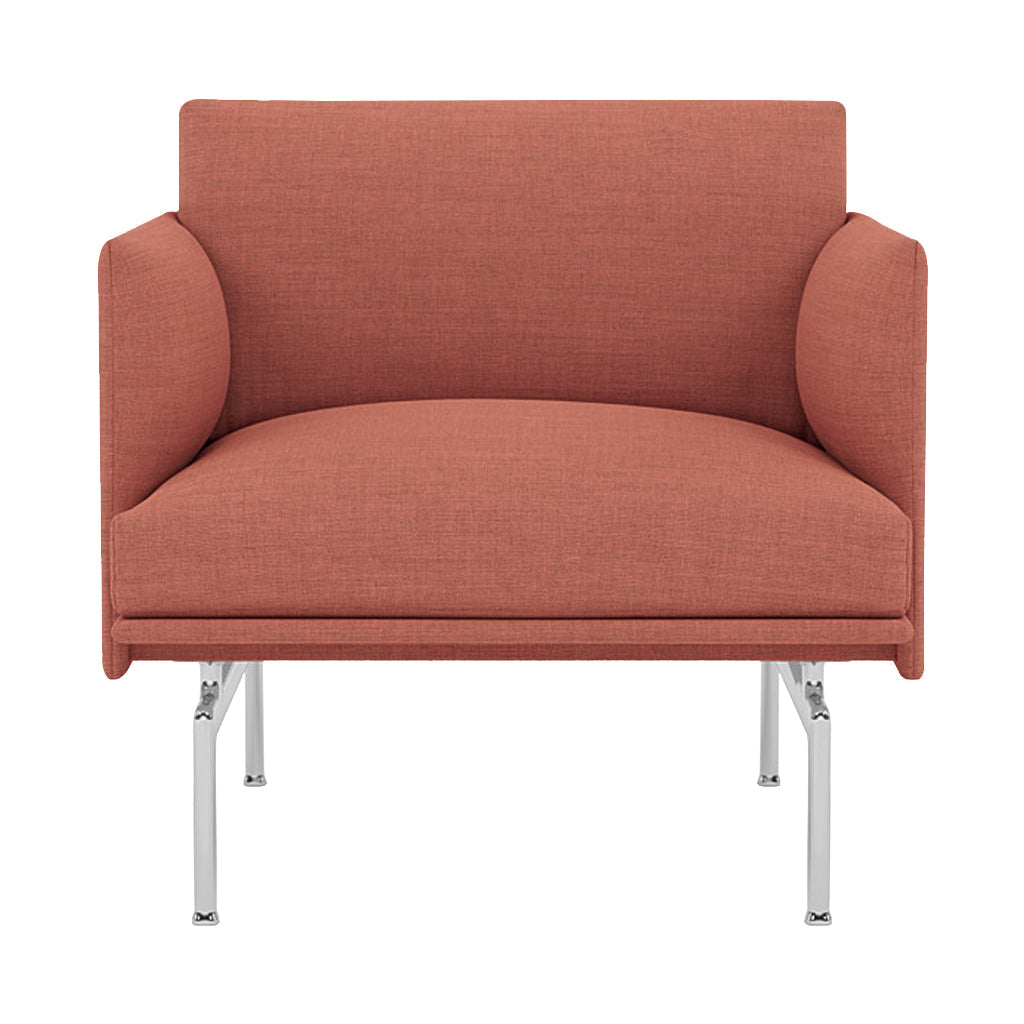 Outline Studio Chair: High + Polished Aluminum
